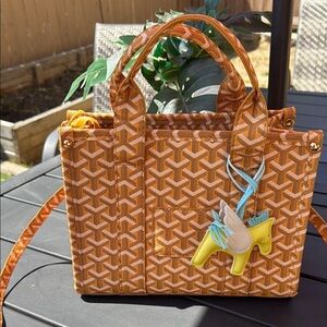 Stylish Orange Tote Bag